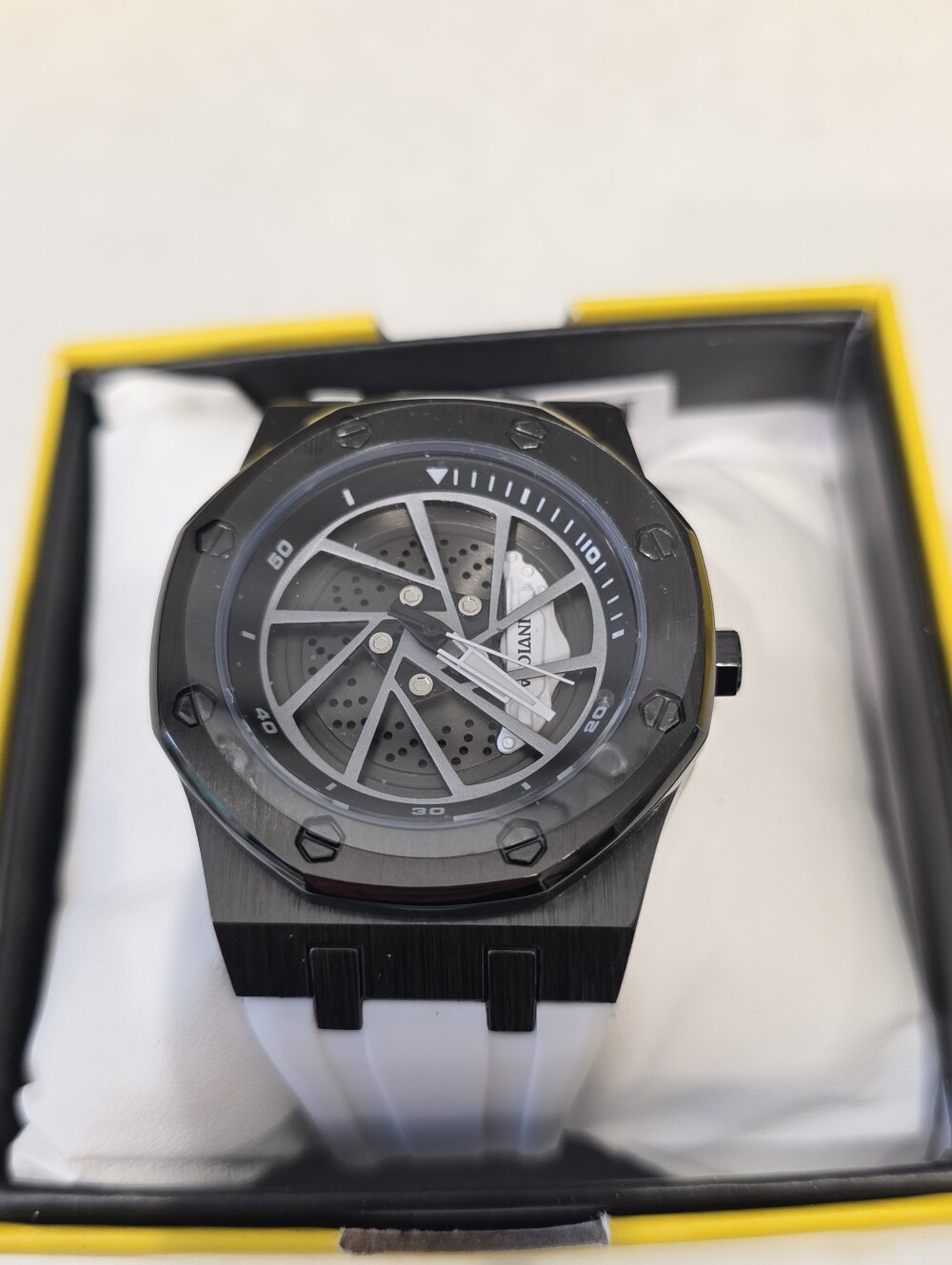 333. Invicta Speedway Rim Men's Watch - 42mm, White (69492) - Picture 1 of 7